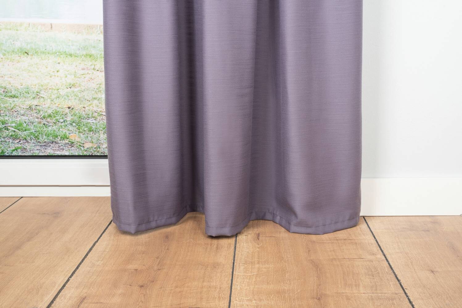 Kombivorhang 2er Pack Balance brombeer B/L: ca. 135x245 cm