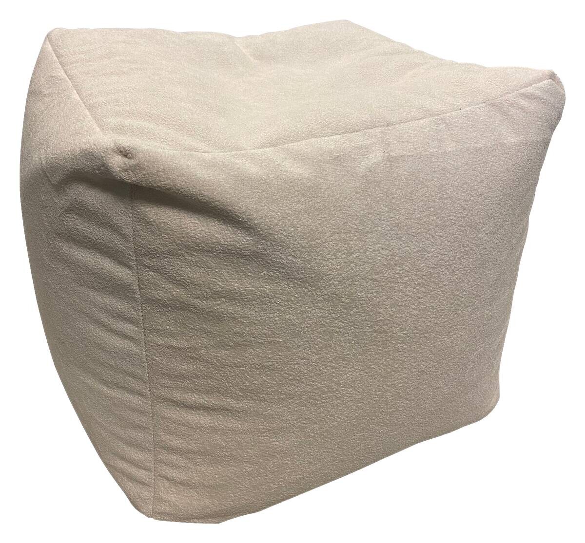Hocker beige Nylon B/H/T: ca. 40x40x40 cm
