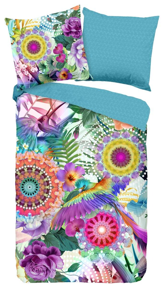 Baumwoll Bettwäsche Aviva Satin Multi Baumwolle B/L: ca. 135x200 cm