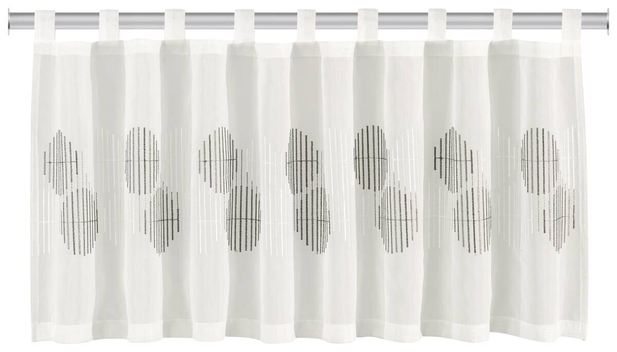 Scheibengardine Sue natur B/L: ca. 150x50 cm