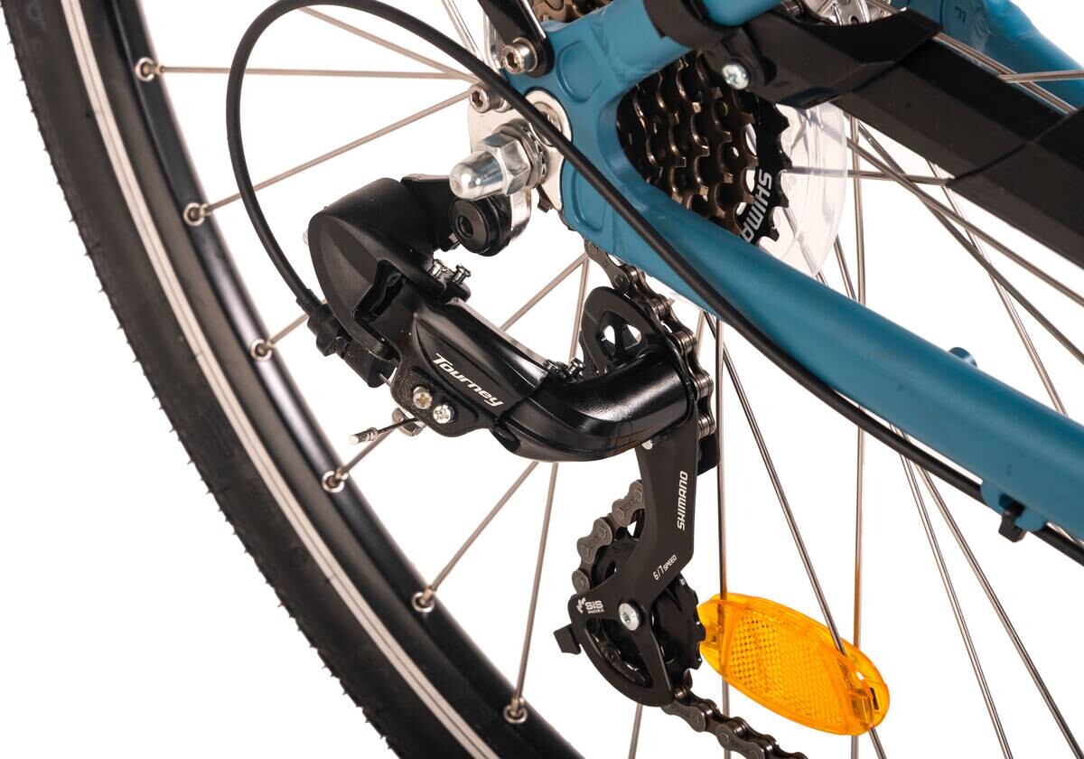 Hollandia City E-Bike Optima Basic KS189E 28 Zoll Rahmenhöhe 44 cm 7 Gänge türkis türkis ca. 250 W ca. 36 V ca. 28 Zoll