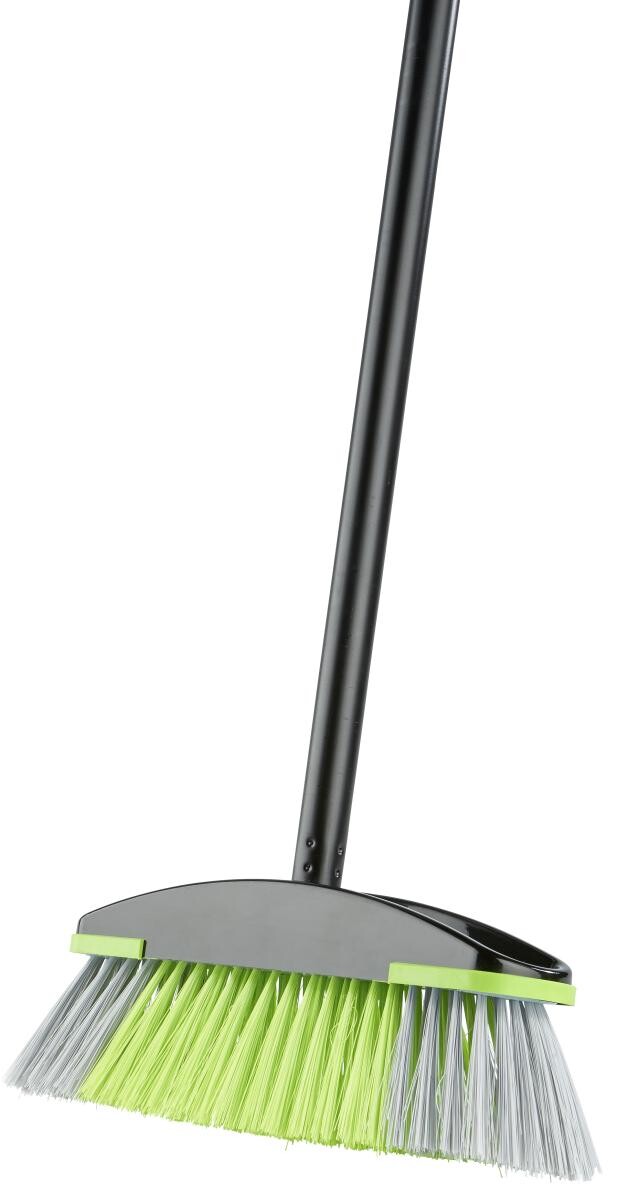 Besen sortiert B/H/L: ca. 27x5x120 cm