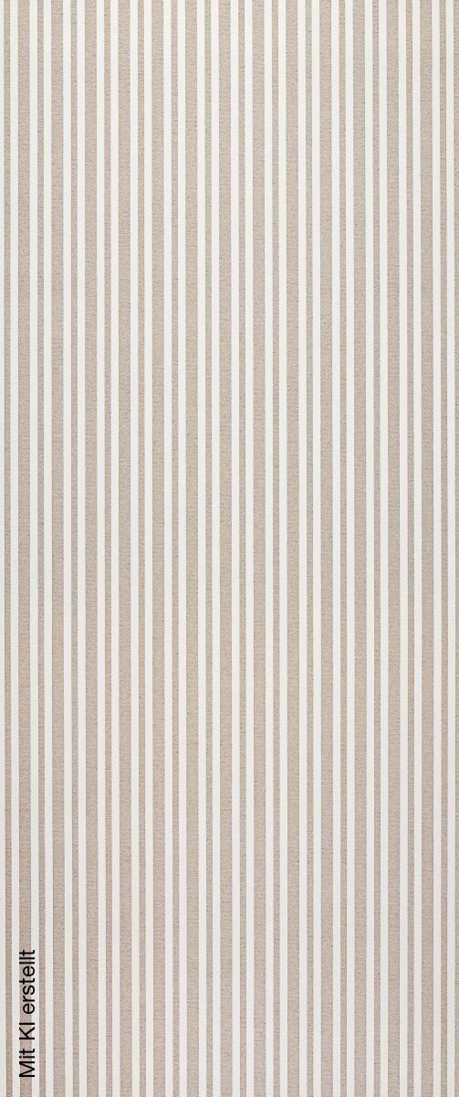 Vliestapete Streifen beige creme B/L: ca. 53x1005 cm