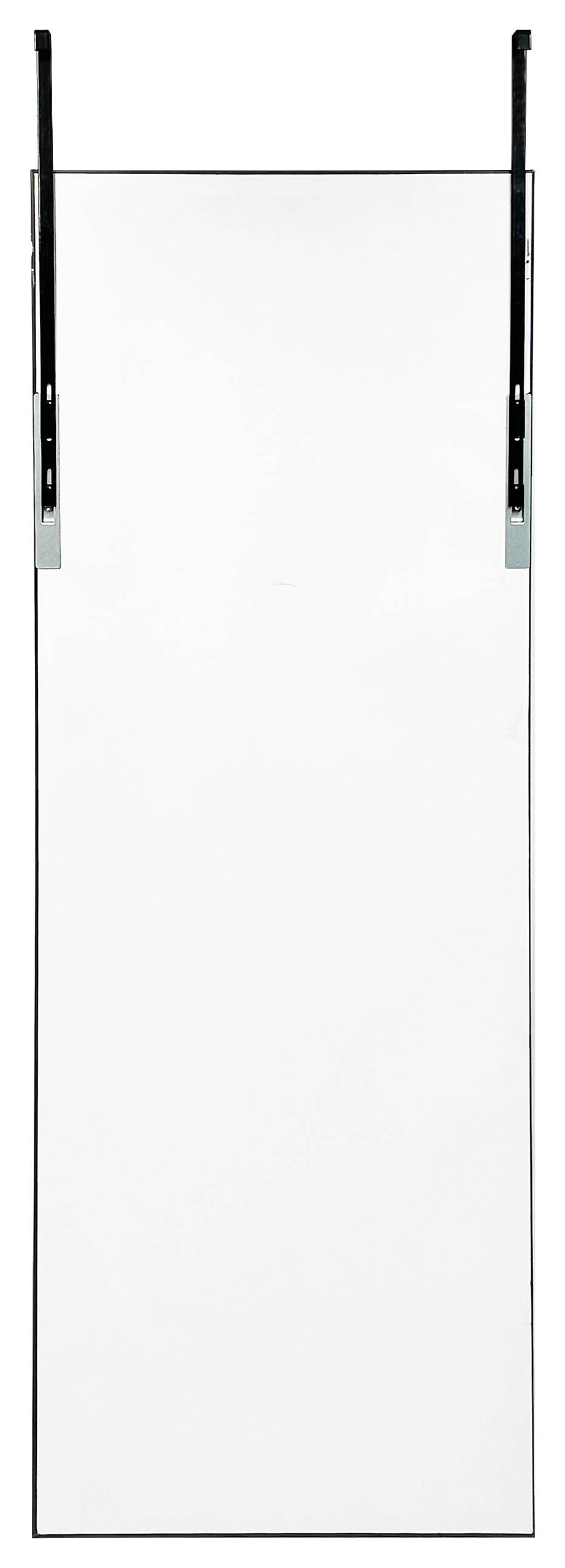 Türhängespiegel schwarz perlschwarz B/H/L: ca. 1,5x94x34 cm