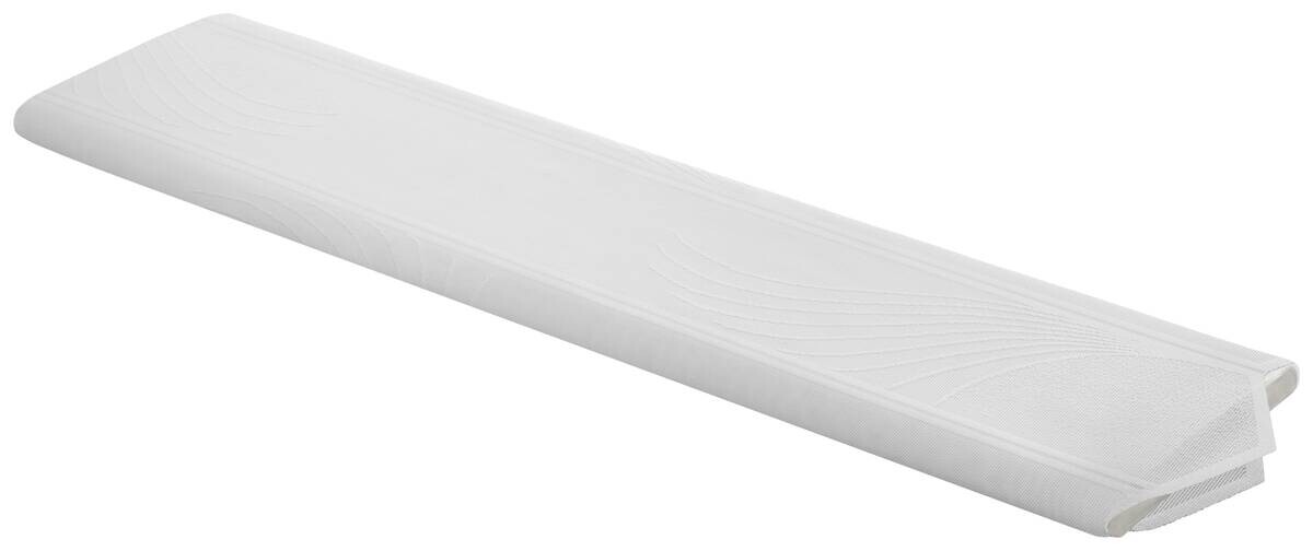 Scheibengardinen-Meterware Strahlen weiß H: ca. 120 cm