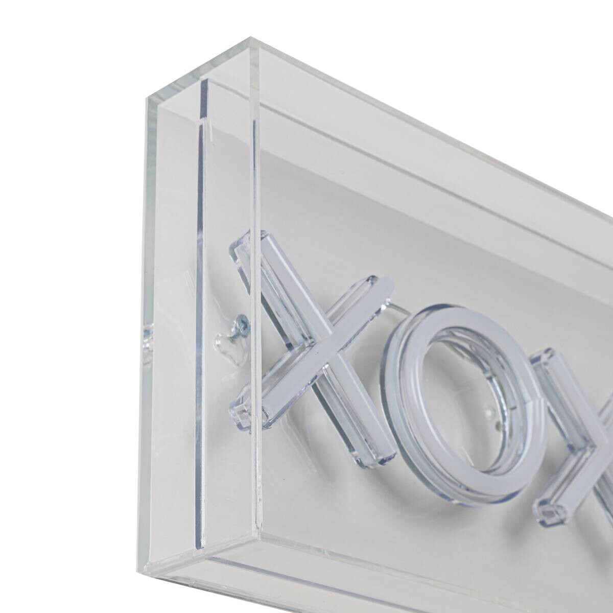 Nolo LED-Dekoleuchte Xoxo pink Kunststoff B/H/T: ca. 30x15x4,7 cm
