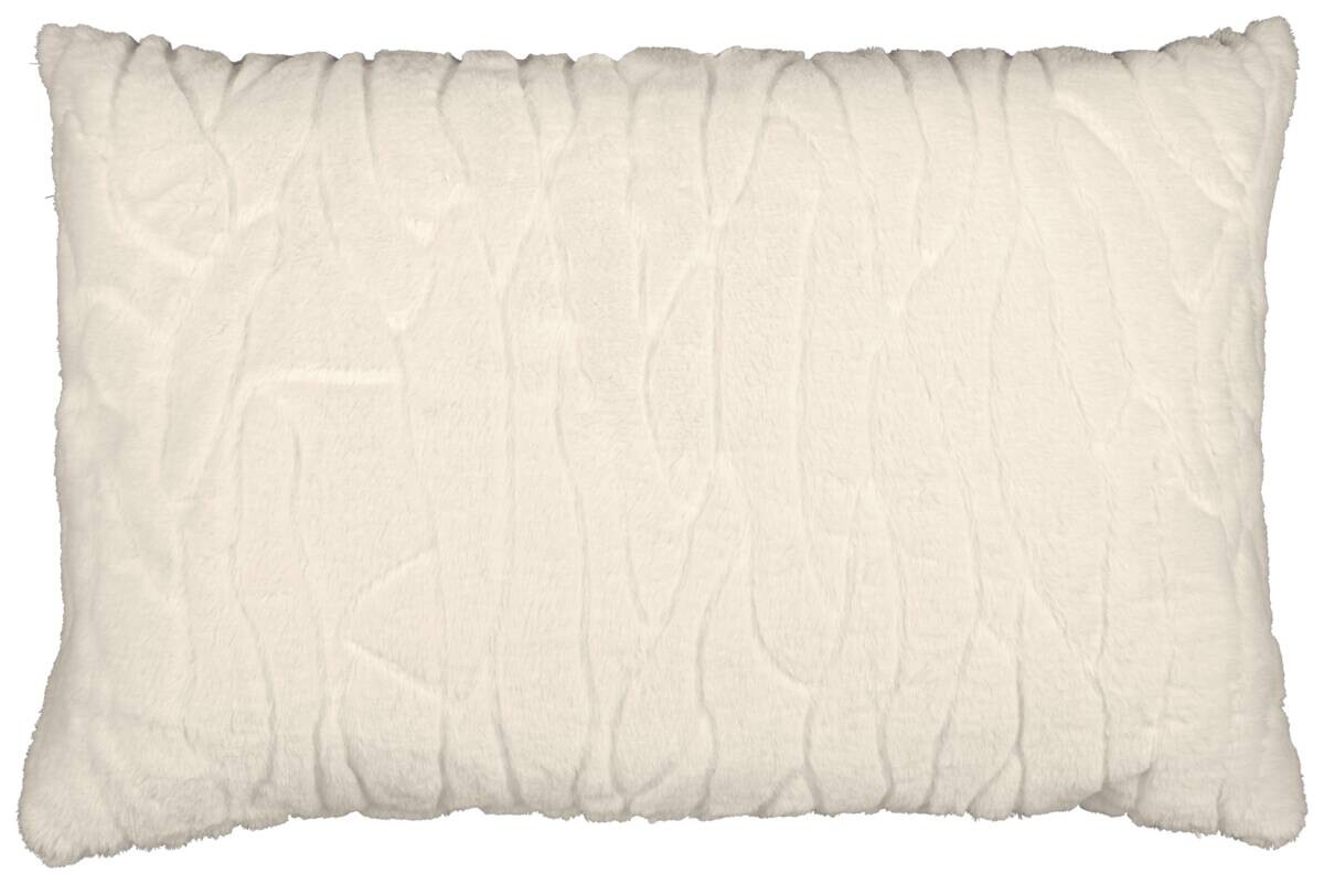 Dekokissen offwhite 100% Polyester B/L: ca. 60x40 cm