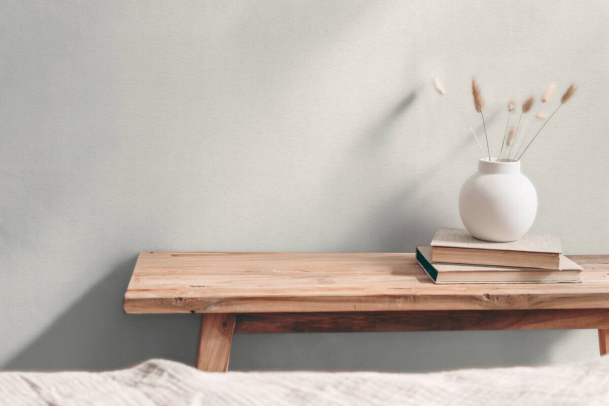 A.S.Creation Vliestapete grau weiß B/H/D: ca. 53x1005x9,3 cm