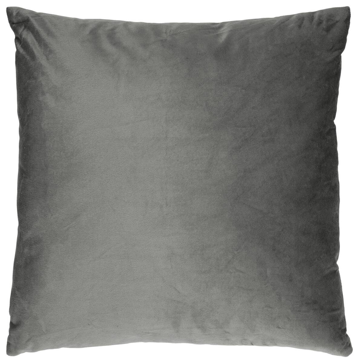 Dekokissen Ida anthrazit 100% Polyester B/L: ca. 45x45 cm