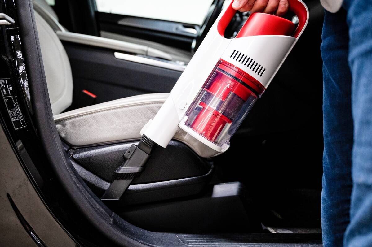 Dirt Devil Hand-/Stielstaubsauger DD9002 weiß rot