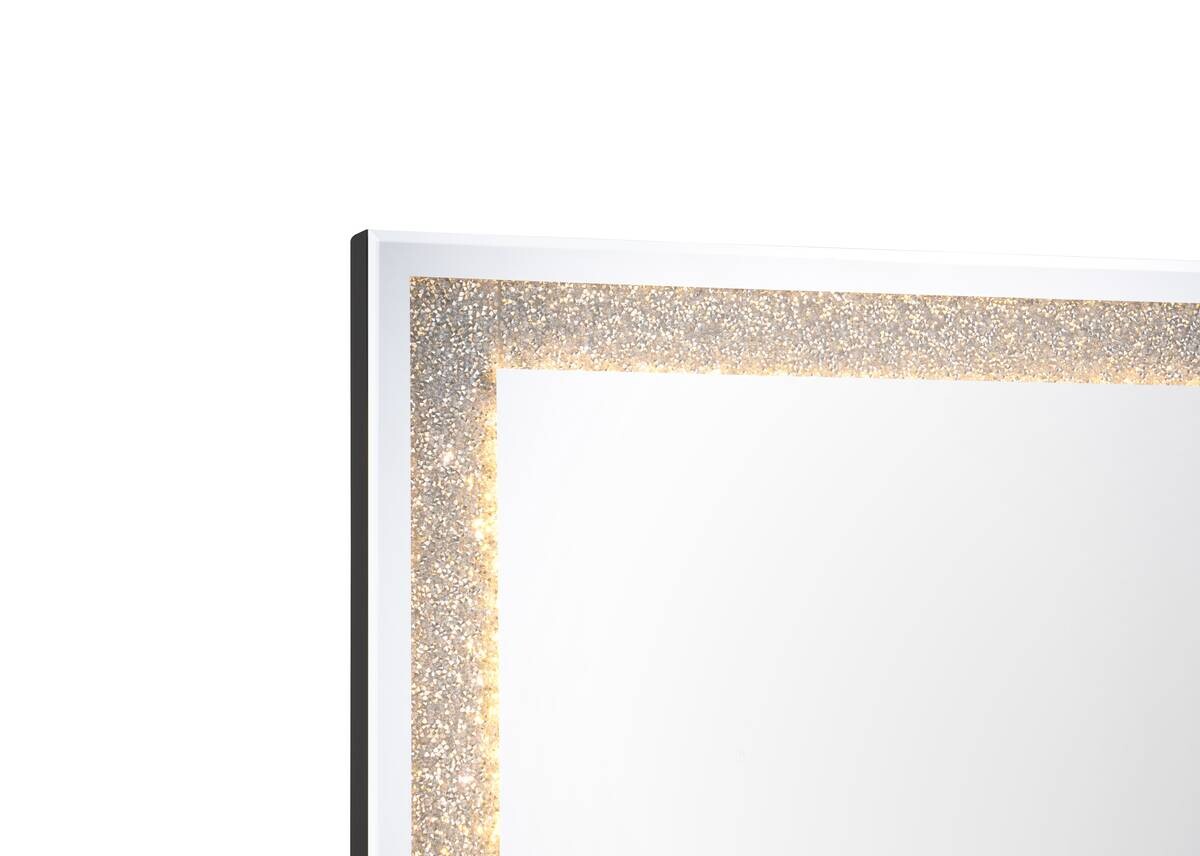 LED-Spiegel Hermine transparent B/L: ca. 80x60 cm