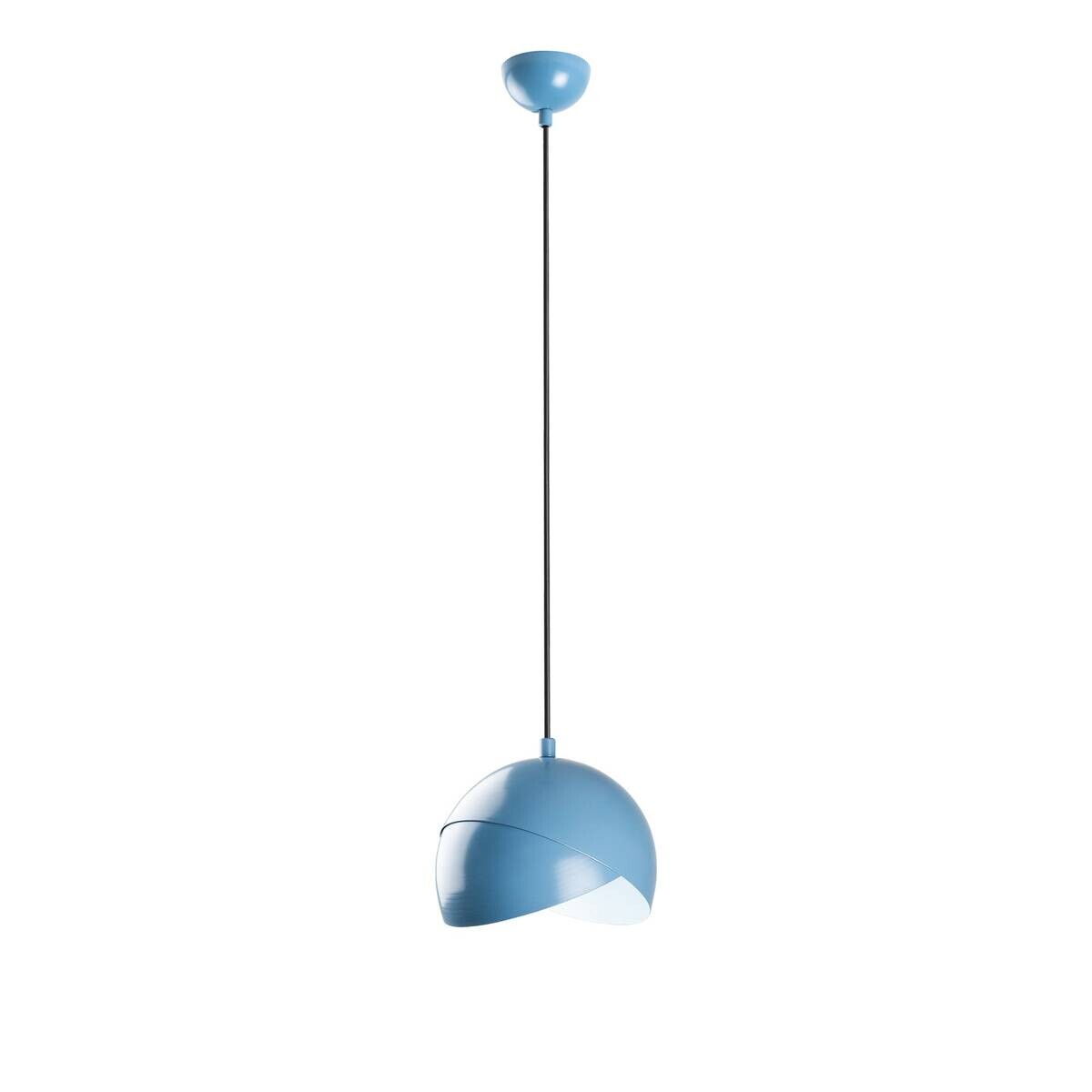 Opviq Pendelleuchte blau B/H/T: ca. 20x114x20 cm E27 1 Brennstellen