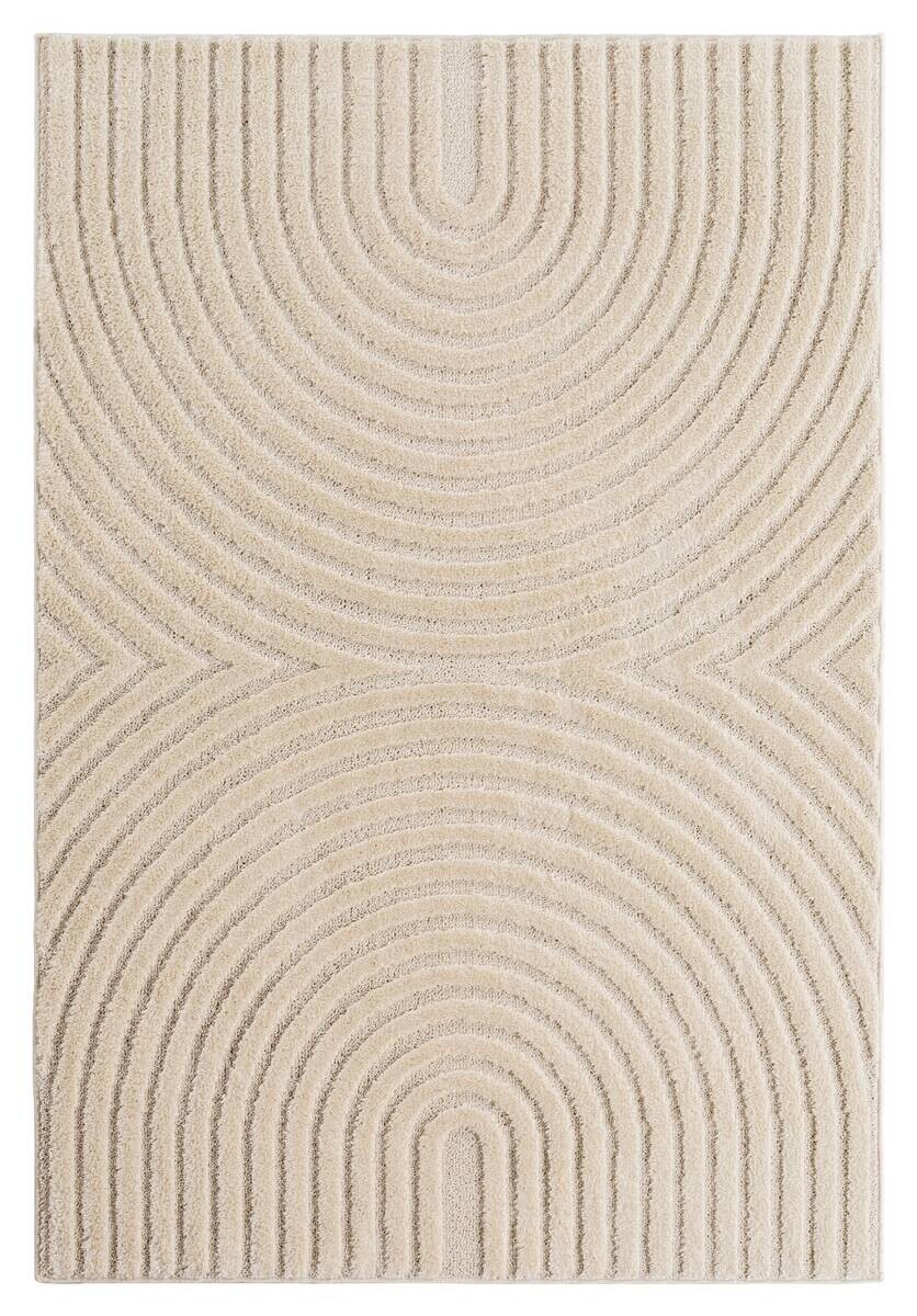 Ayyildiz Kurzflorteppich ART creme B/H/L: ca. 120x0,8x170 cm