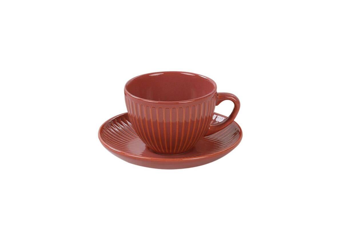 HermiaConcept Teetasse 12-tlg. orange Keramik