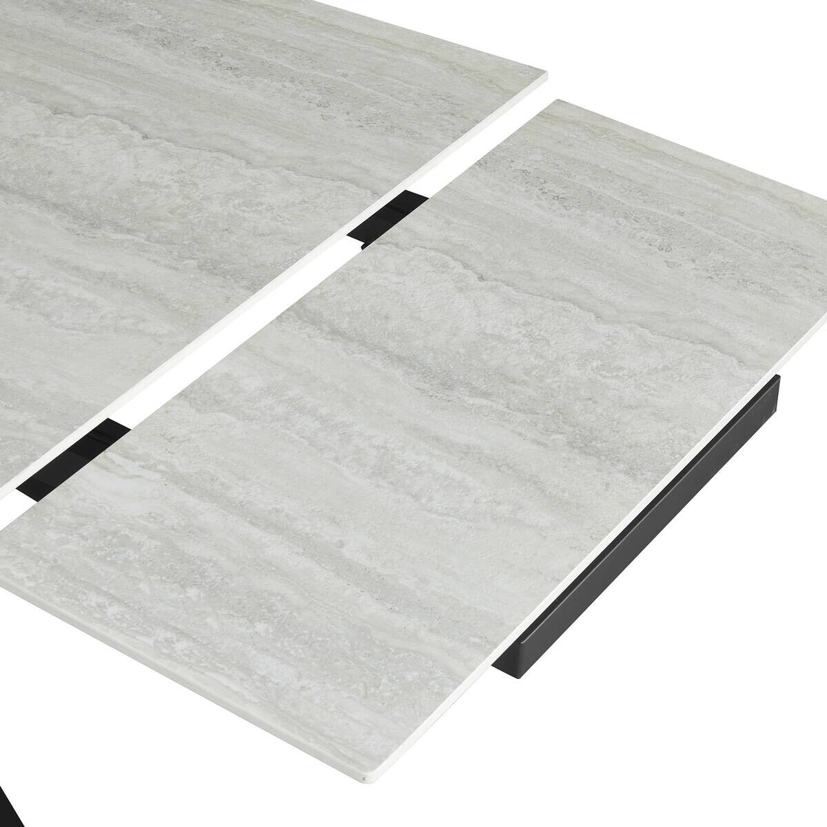 Esstisch Sandra beige B/H/T: ca. 180x76x90 cm