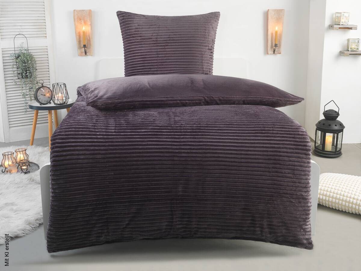 Microfaser Bettwäsche Cashmere touch