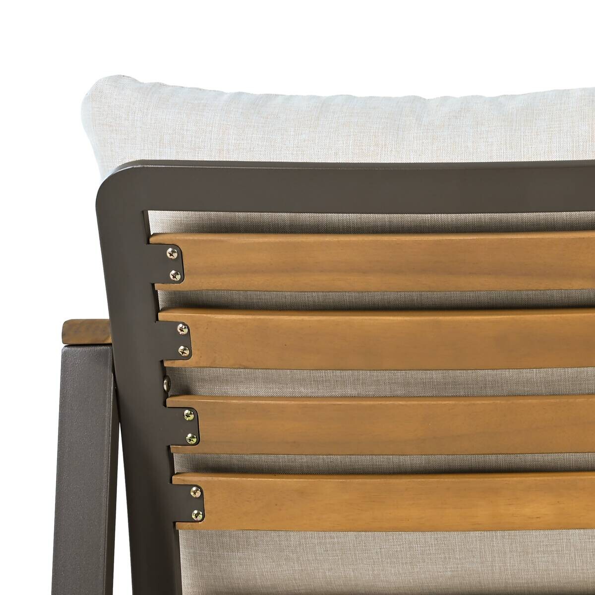 POCOline Gartensitzgruppe Grasse taupe Stahl