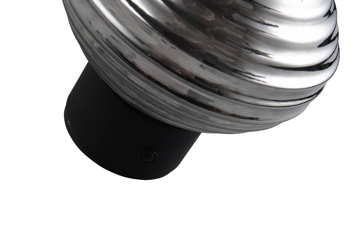 Reality LED Wandleuchte EARL mattschwarz Metall 1 Brennstellen