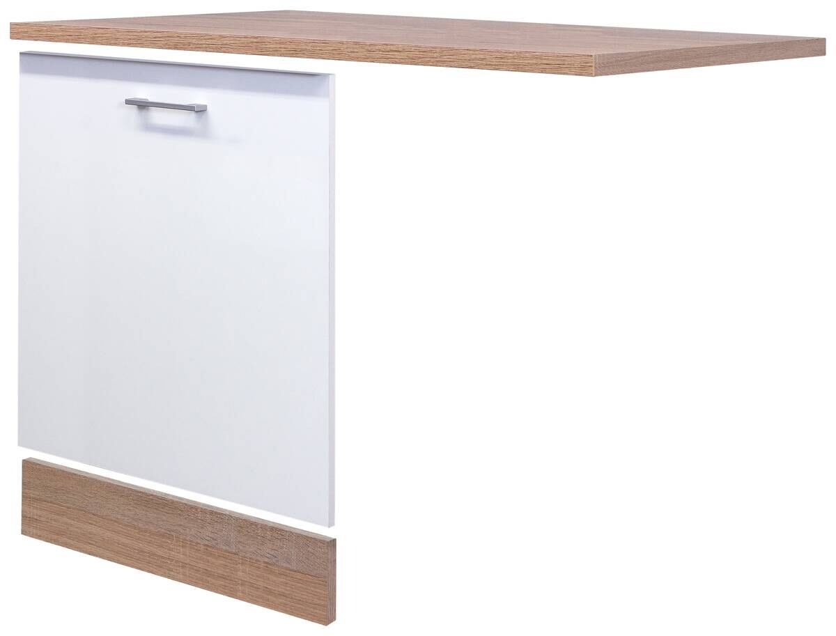 Geschirrspüler- Frontset Samoa weiß Eiche Nachbildung B/H/T: ca. 110x85x60 cm