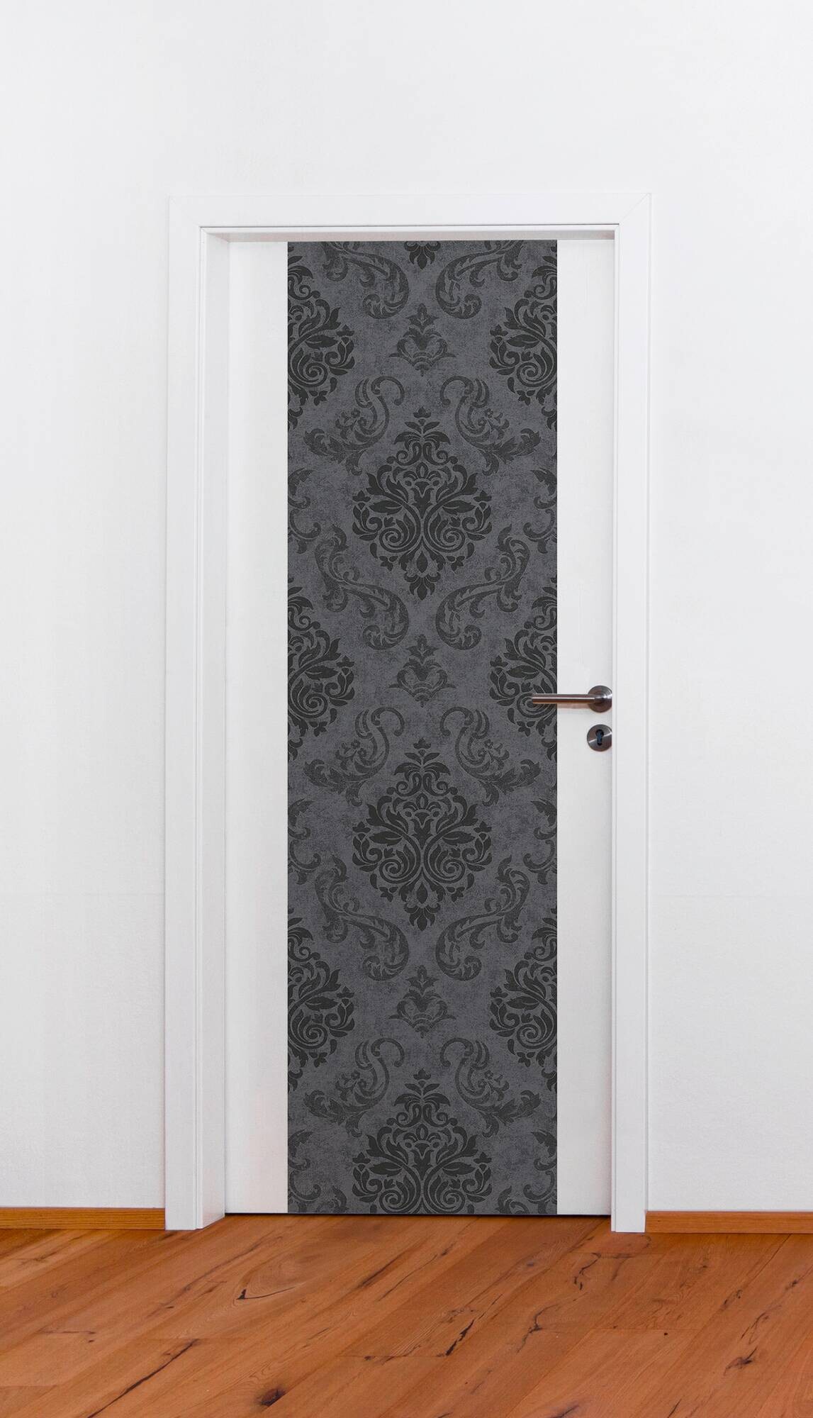 A.S.Creation Tapete schwarz grau B/H/D: ca. 52x250x7,5 cm