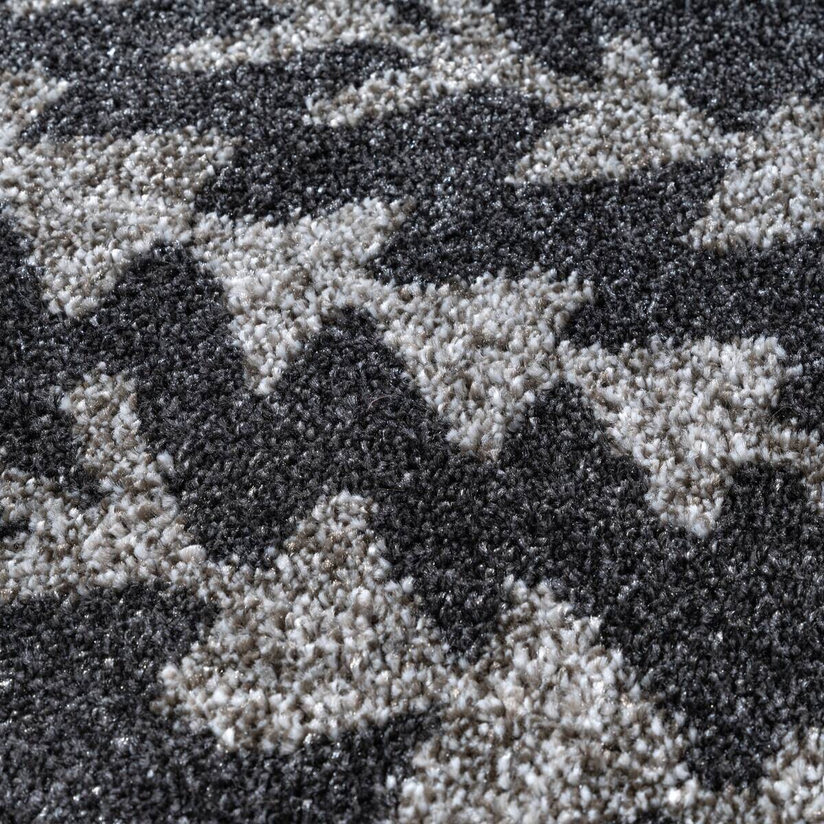 Sanat Teppich schwarz B/L: ca. 120x120 cm