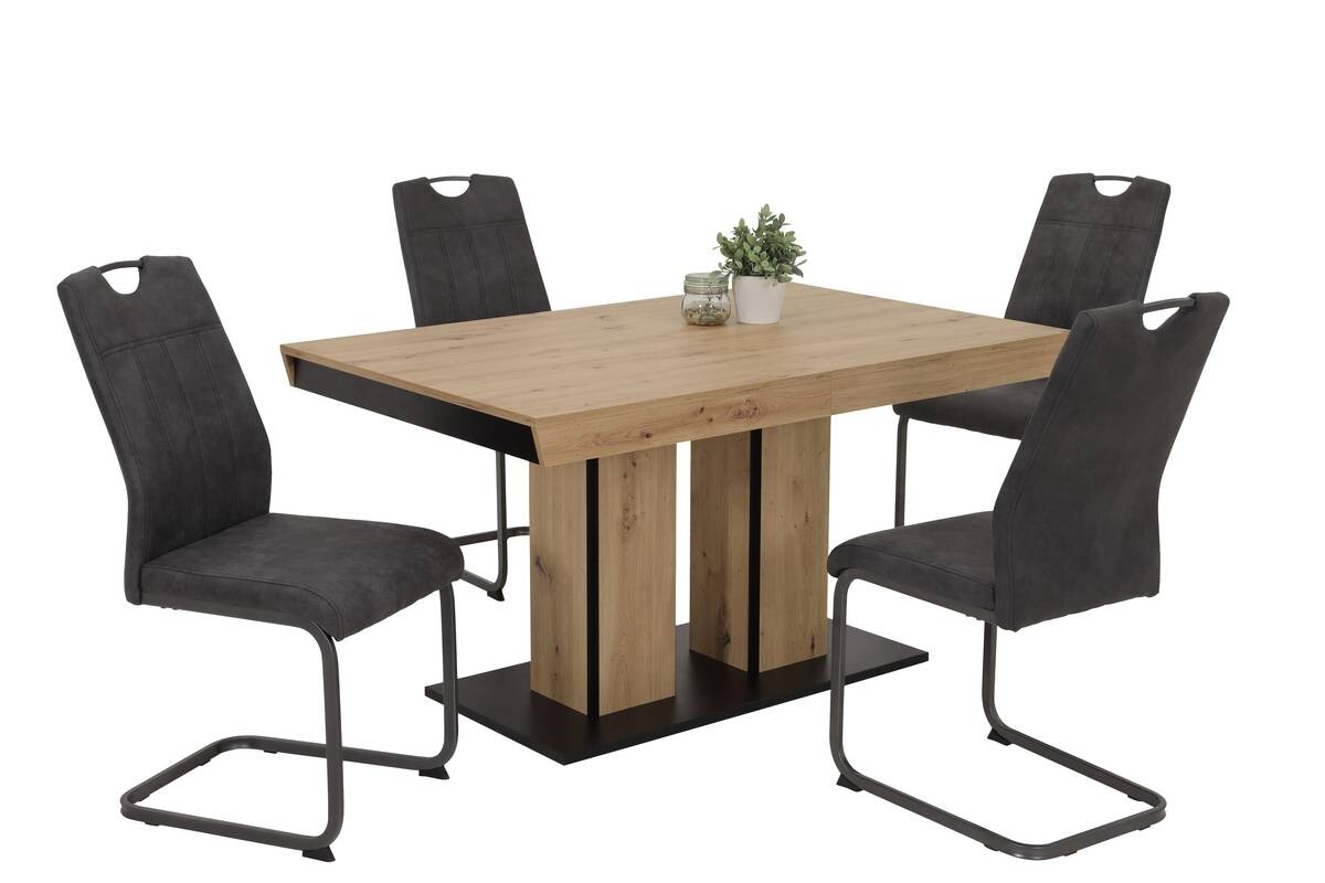 Esstisch AGNES T Eiche Artisan Optik B/H/T: ca. 140x76x90 cm