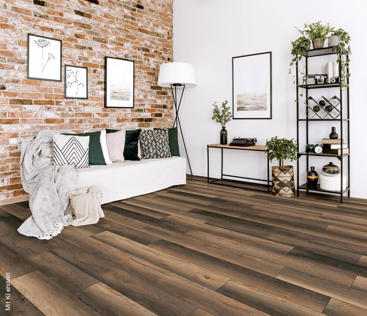 Laminatboden Gnarrenburg ca. 2,131 m² im Paket B/L: ca. 19,3x138 cm pro Paket