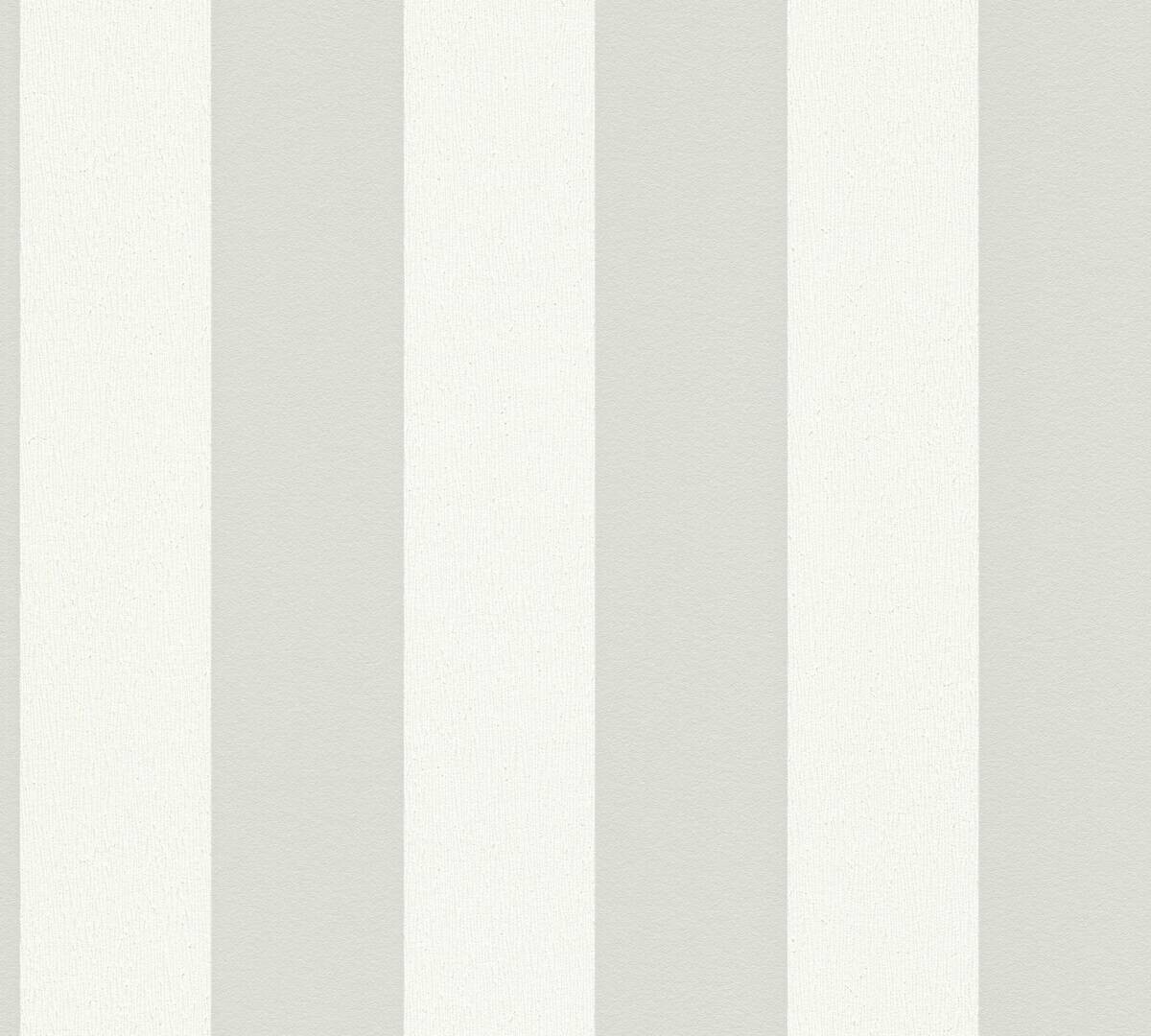 A.S.Creation Vliestapete Trendwall 2 Streifen grau B/L: ca. 53x1005 cm