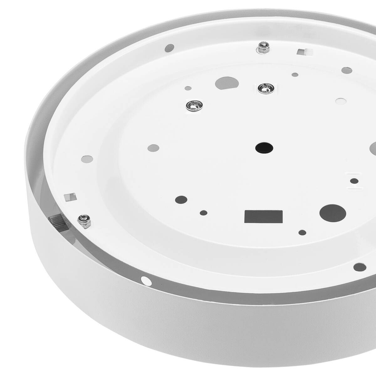 Lamkur Deckenleuchte Dankte weiß Glas Stahl H/L: ca. 8x26 cm E27 1 Brennstellen