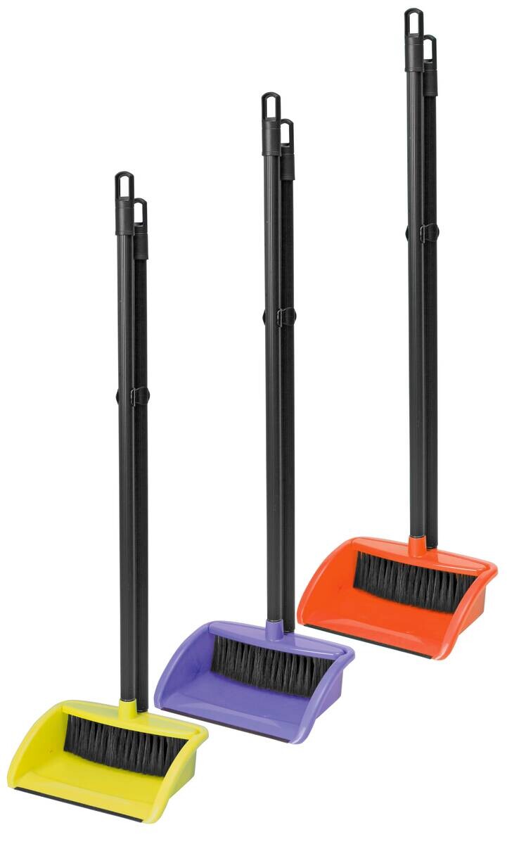 Stand-Kehrgarnitur sortiert B/H/L: ca. 24x21x90 cm