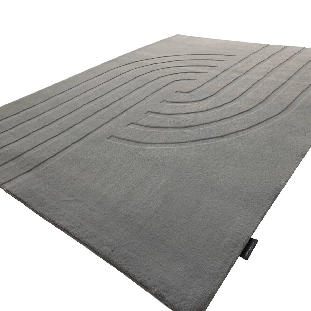 Obsession Teppich Zen Deluxe grau B/H/L: ca. 120x12x170 cm