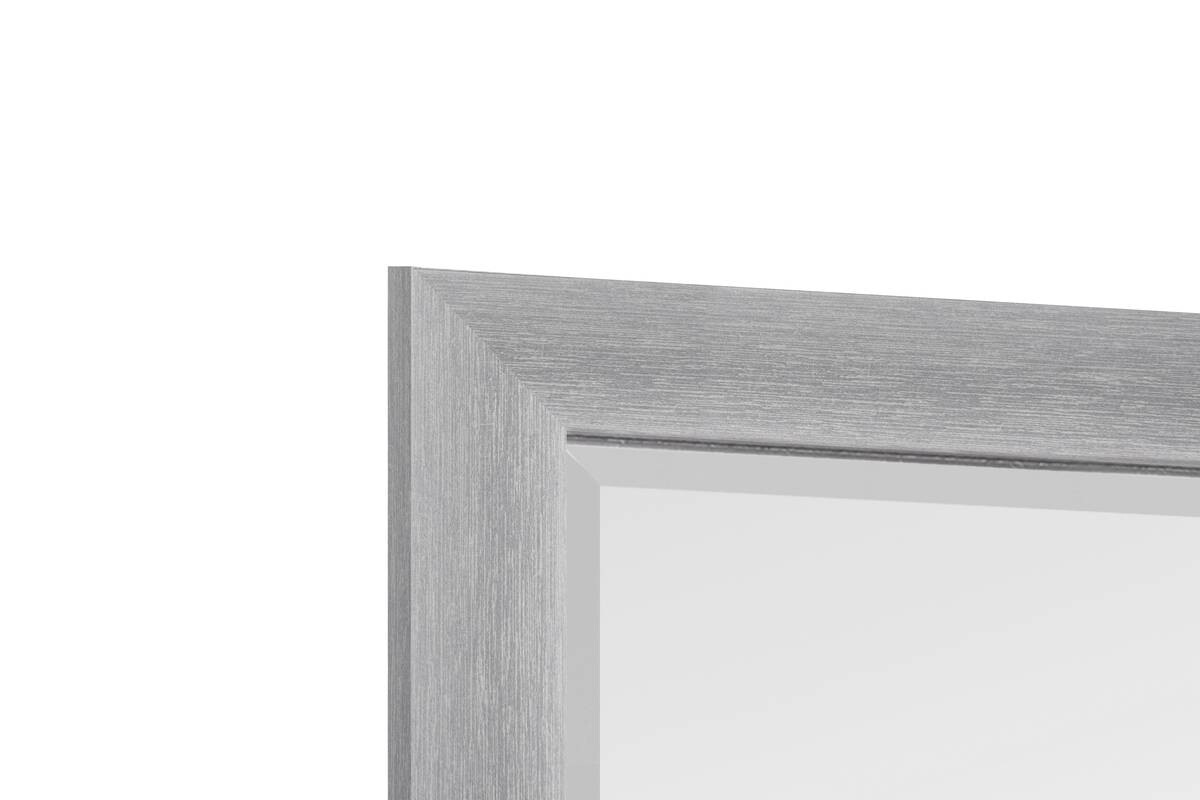 Rahmenspiegel Violetta silber B/H: ca. 50x150 cm