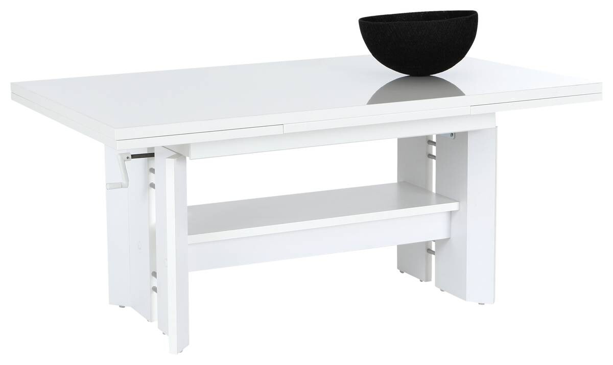 Hela Couchtisch DARIO weiß Holzwerkstoff B/H/T: ca. 110x50x68 cm