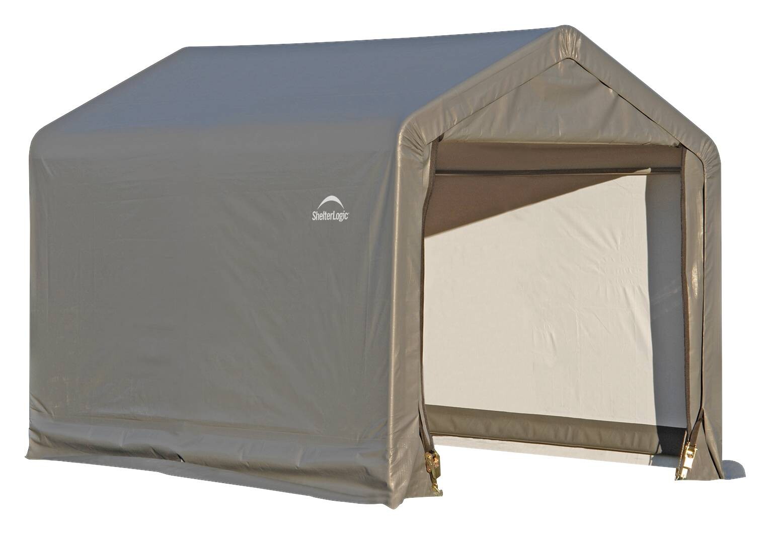 ShelterLogic Gartenhaus Shed-in-a-Box grau B/H/L: ca. 180x200x300 cm