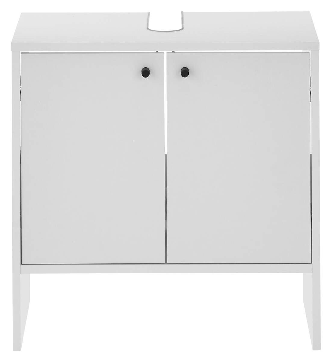 Waschbeckenunterschrank Kairo weiß B/H/T: ca. 60x60x35 cm