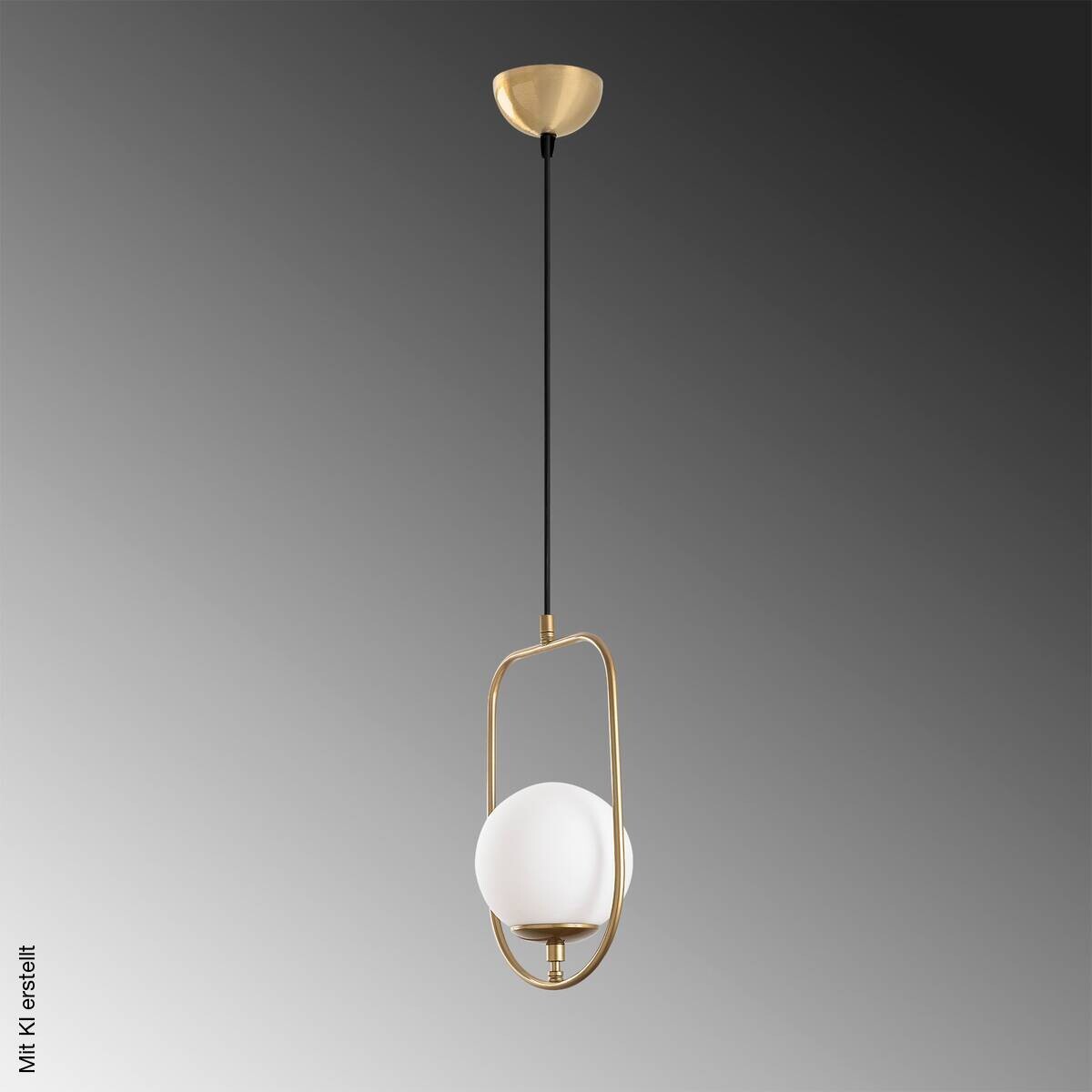 Opviq Pendelleuchte Skew gold B/H/T/L/D: ca. 15x171x15x15x15 cm E14 1 Brennstellen