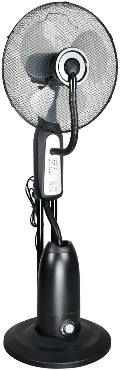 Turmventilator TSP40-RC schwarz Kunststoff Metall H/D: ca. 123x40 cm