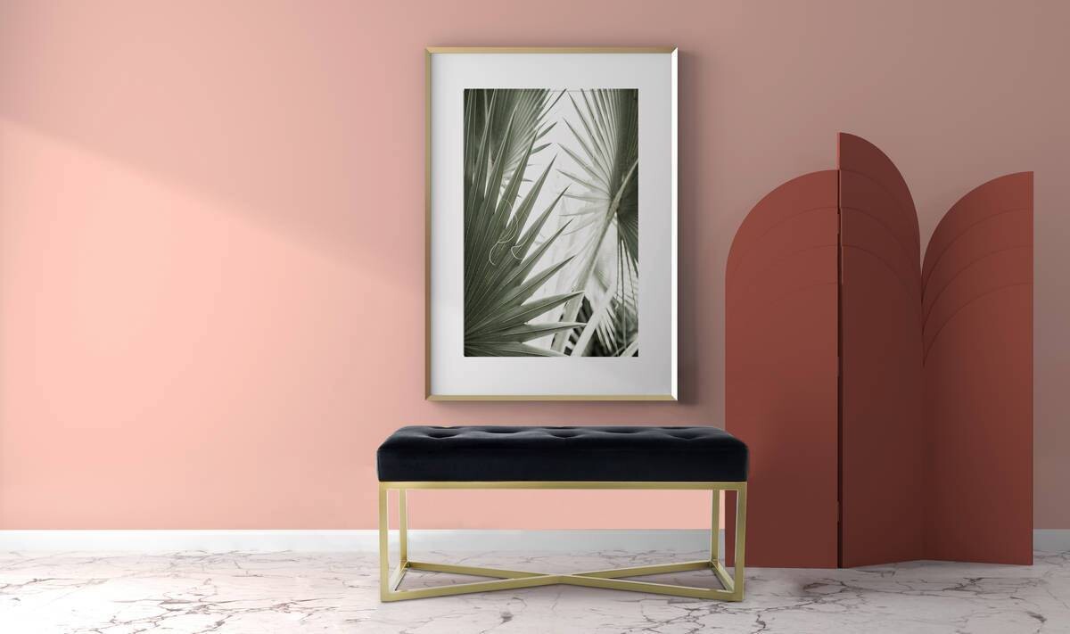 Sitzbank Diaz 101 schwarz B/H/T: ca. 40x40x90 cm