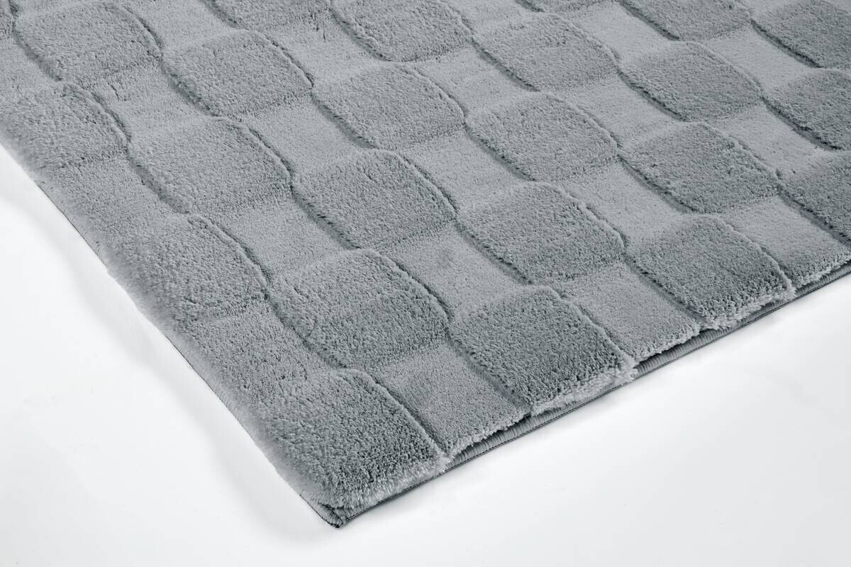 Teppich 3D Square grau B/L: ca. 120x160 cm