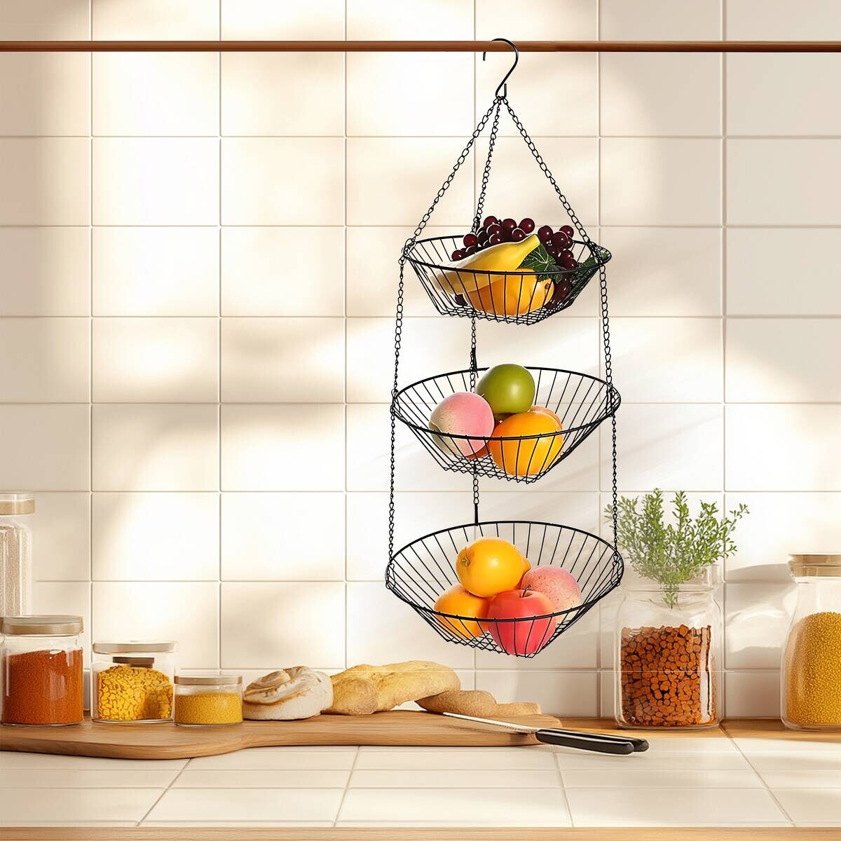 POCOline Korb schwarz Eisen