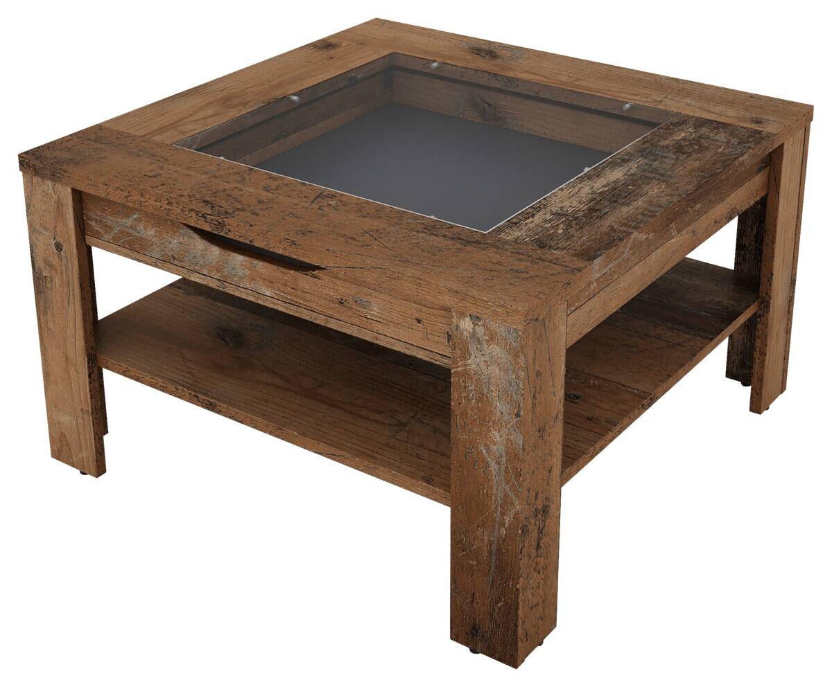 Couchtisch RALPH Eiche Old Wood Nachbildung B/H/T: ca. 67x43x67 cm