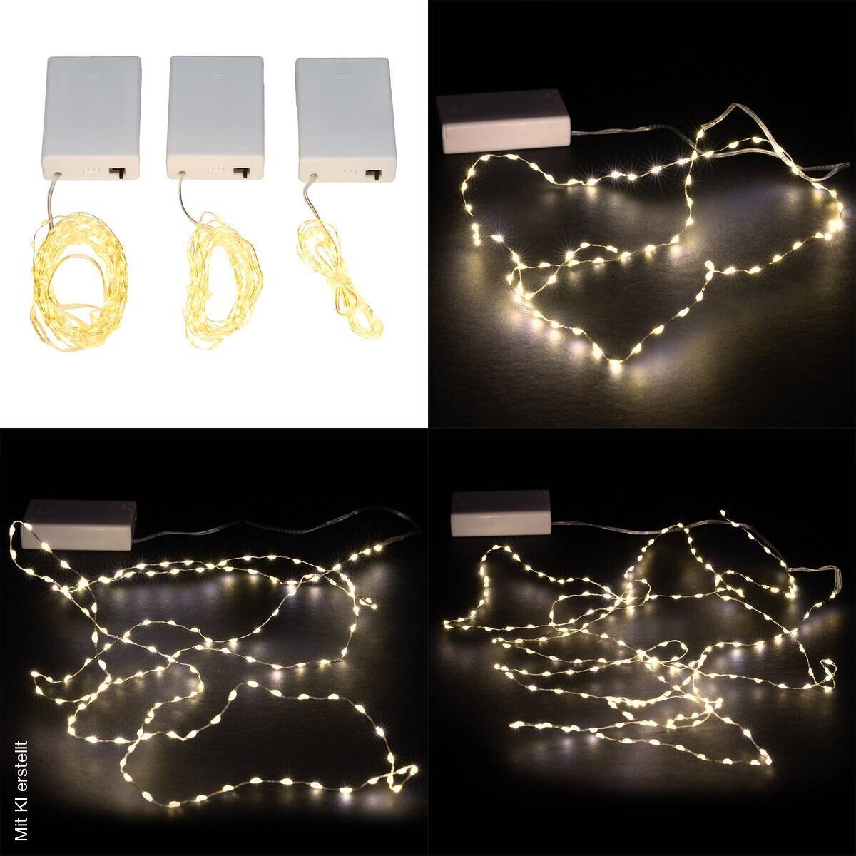 Lichterkette warmweiß L: ca. 200 cm