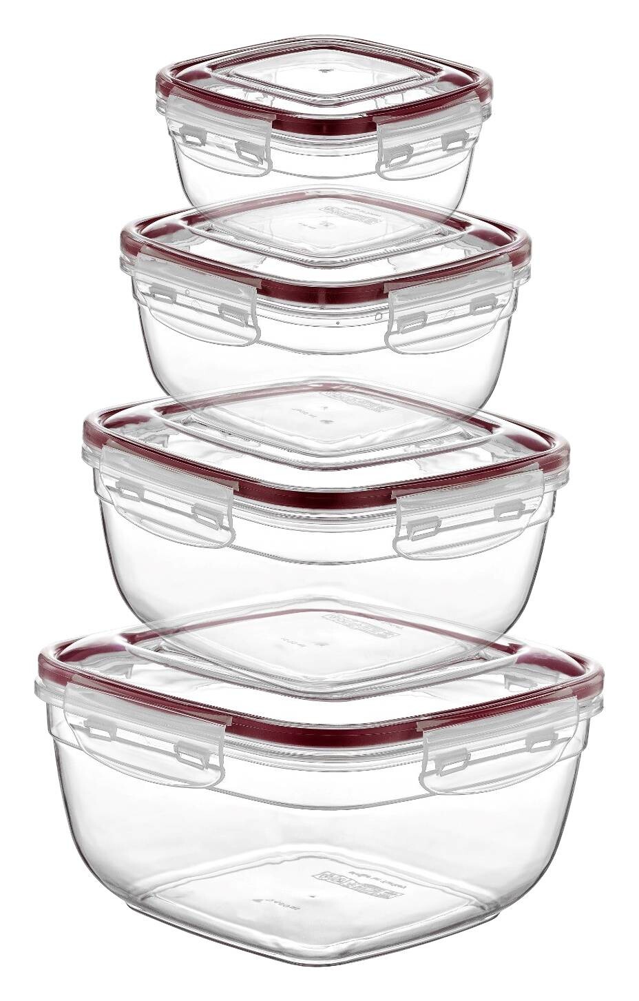 MICHELINO Frischhaltedosenset rot