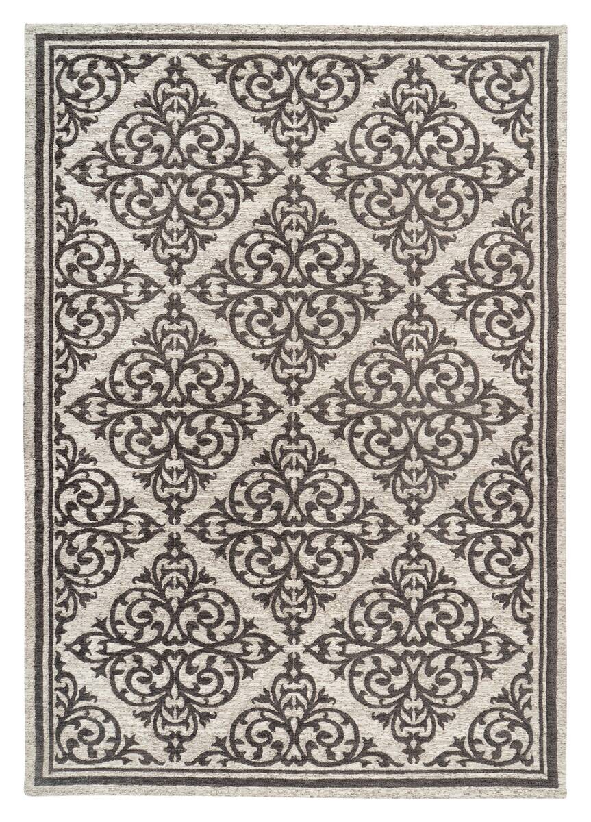 Kayoom Flachflorteppich Davis 125 grau B/H/L: ca. 160x1,2x230 cm