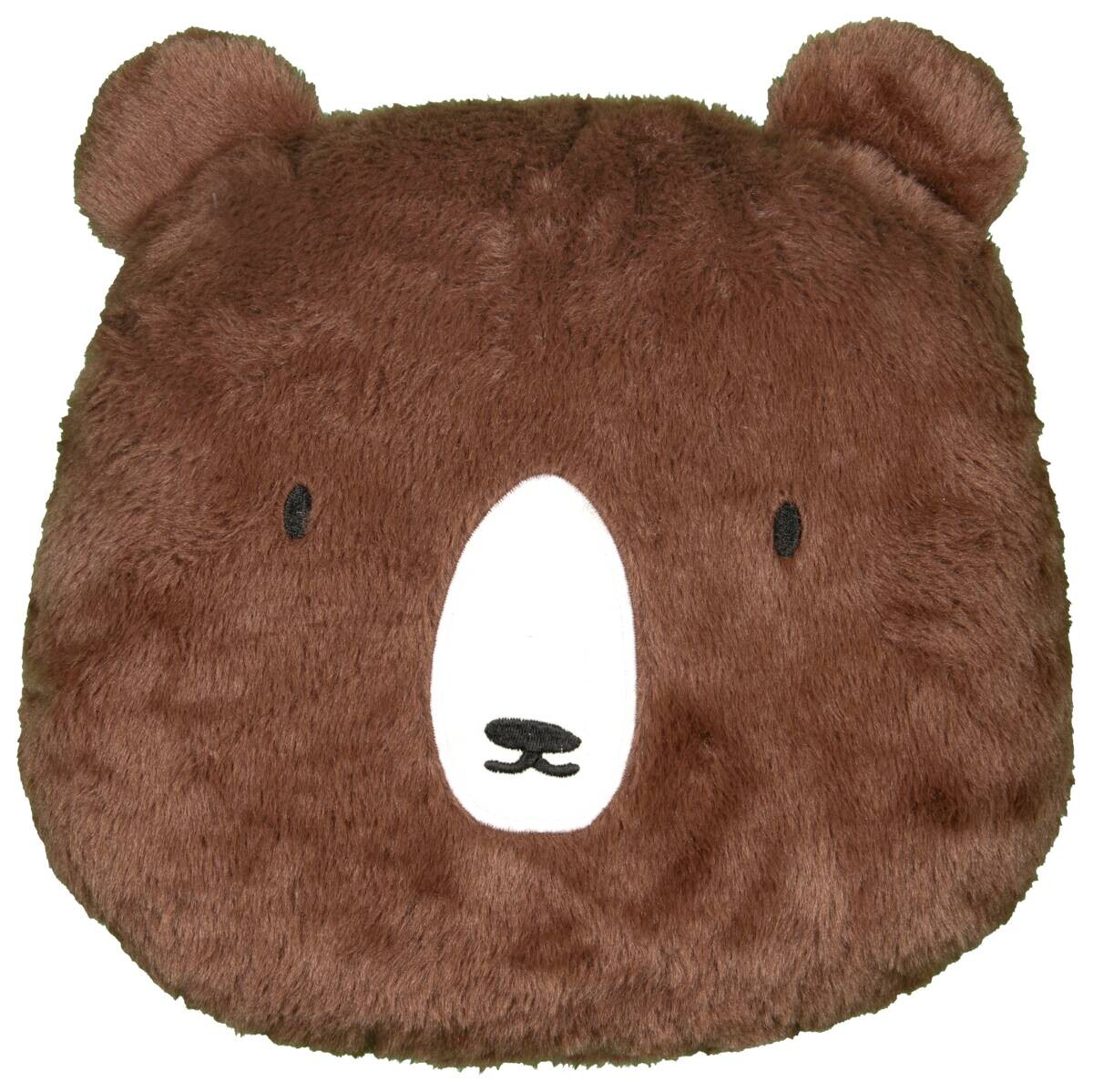 Dekokissen braun Polyester B/L: ca. 35x32 cm