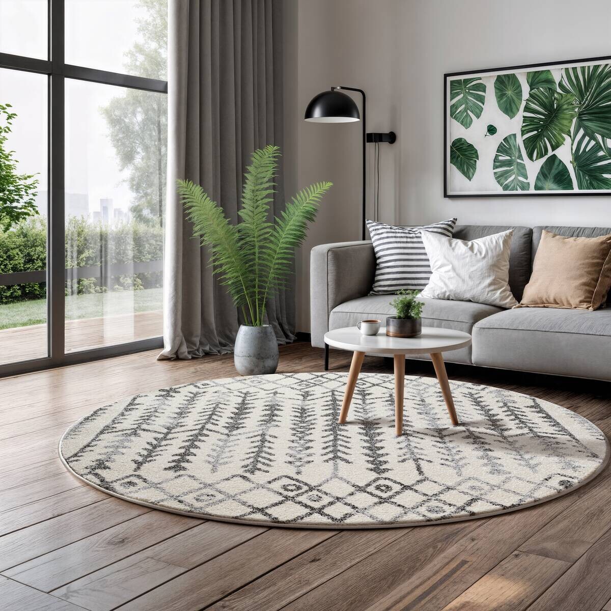 Sanat Teppich creme D: ca. 150 cm
