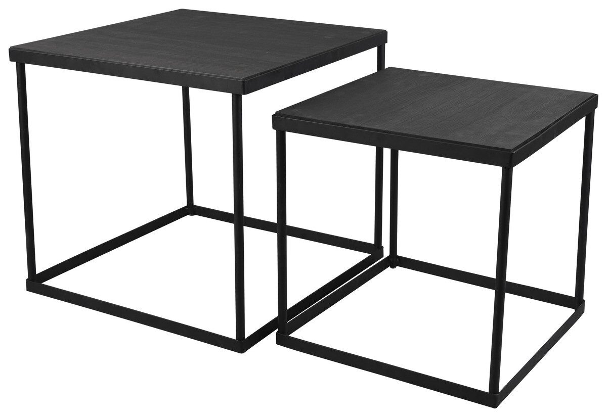 Beistelltisch Nele schwarz B/H/T: ca. 40x40x40 cm
