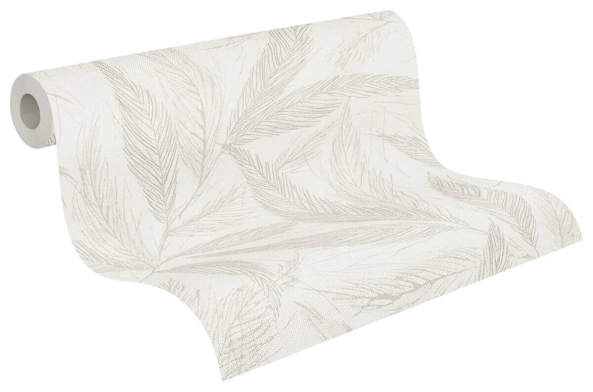 A.S.Creation Vliestapete creme beige grau B/H/D: ca. 53x1005x9,3 cm