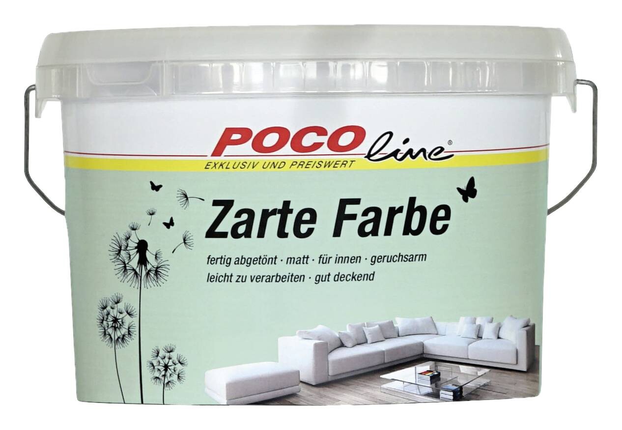 POCOline Raumfarbe Zarte Farben Pistazie ca. 10 l
