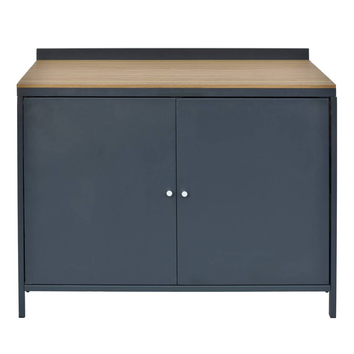 POCOline Outdoor-Küchenmodul anthrazit Aluminium B/H/L: ca. 110x89x61,5 cm